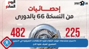 «أسرار محتدمة» موعد انتهاء فترة الانتقالات الصيفية في الدوري المصري تعرف عليه الآن